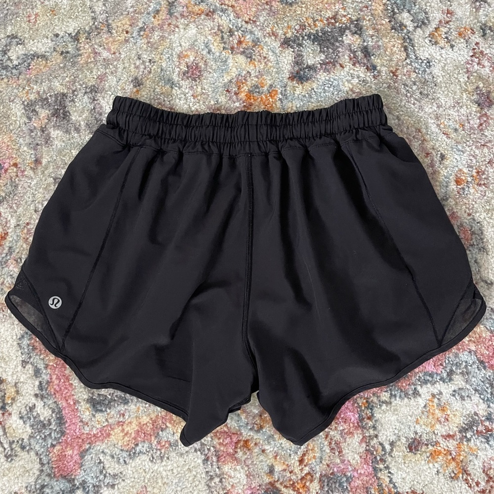 Lululemon Hotty Hot Shorts Black Size 6 Tall